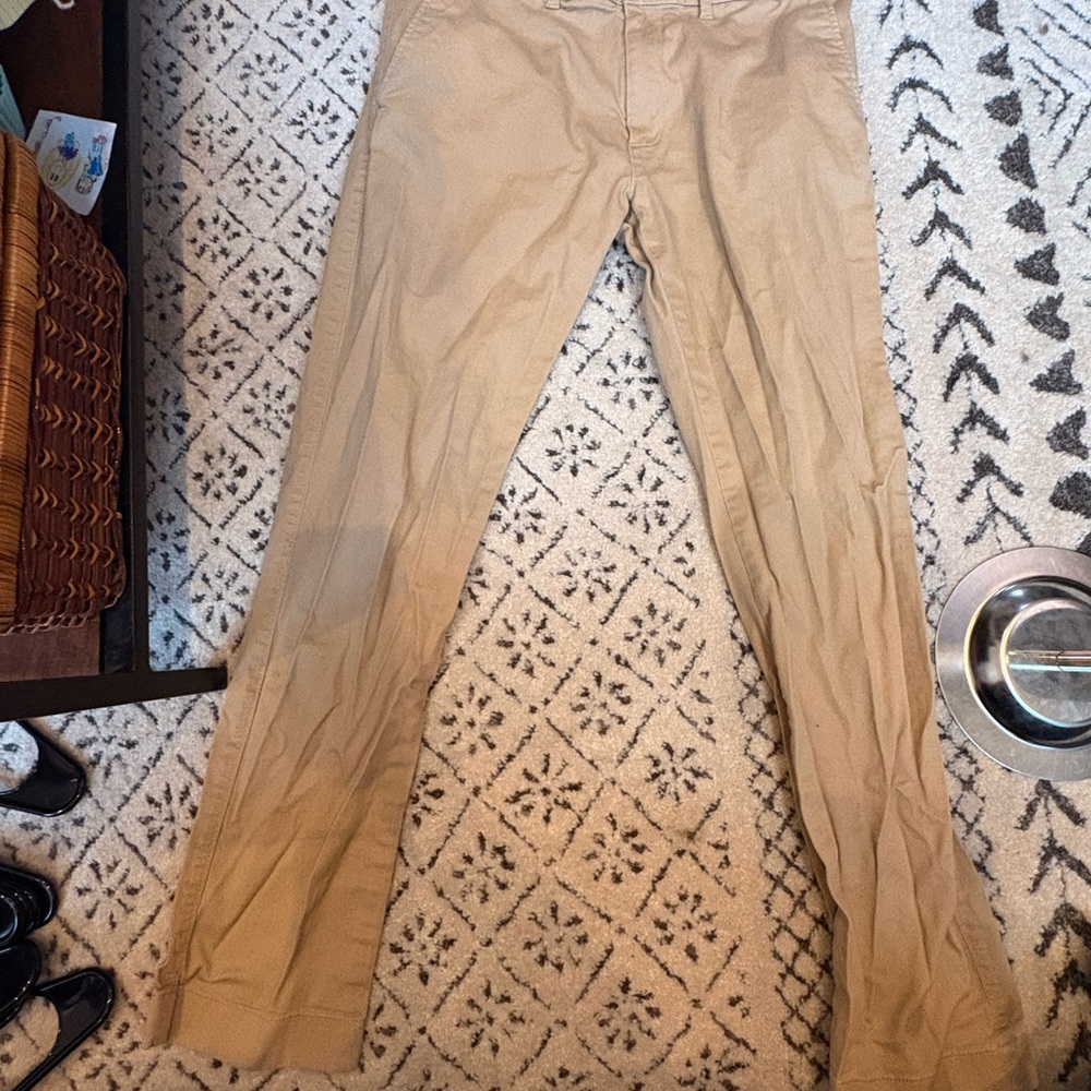 J. Crew Men's Slim Khaki Chinos in Light Tan